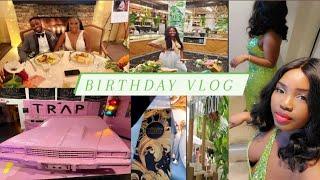 BIRTHDAY VLOG / Atlanta to Miami/ Wedding/ Gianni's at Versace Mansion/ Nikki Beach/ Museum/Vlog I
