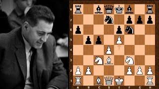 The classic GREEK GIFT Sacrifice! || Cenek Kottnauer vs Alexander Kotov || Moscow-Prague 1946