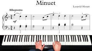 Leopold Mozart - Minuet Performed by Axel Becherelle