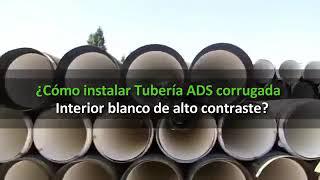 Instalacion Tubo PEAD Corrugado. Autor: Hidraulica Termoplus