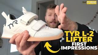 TYR L-2 Lifters, Power Cleans w/ the Boys, WR Turkish Get-Up, TF2 Shoe Update