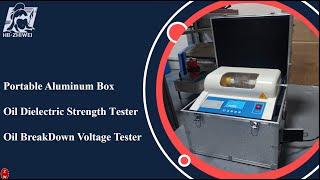 Portable Oil Breakdown Voltage Tester   Insulating oil dielectric strength tester