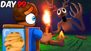 I Survived 99 Nights in a Forest on Roblox!