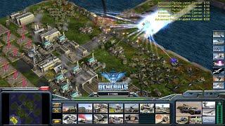 Command & Conquer Generals Shockwave - Usa Super Weapon 1 vs 5 Hard Gameplay ( Let's Get To Work )