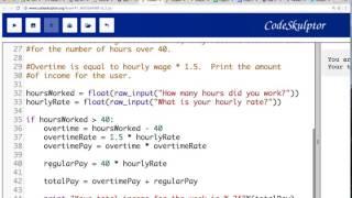 Python Project Tax Brackets