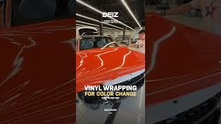 The best vinyl wrapping in Deiz Garage