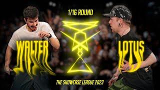 Walter vs Lotus | 1/16Round | The Showcase League 2023 | Shuffle Dance Tournament