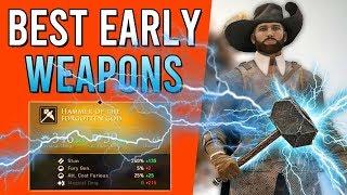 GREEDFALL - 2 Best Weapon Location Early – Legendary Sword & Hammer!