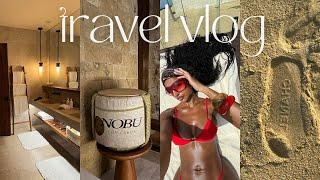 Travel Vlog| Spent my birthday at Nobu Los Cabos, luxury solo trip, Treat yourself, girl talk & more