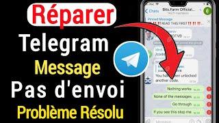 Réparer!  Le message de télégramme n'envoie pas le problème Résoudre - 2021