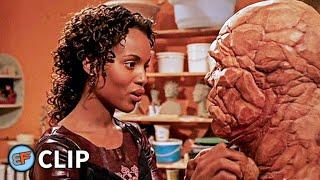 Alicia Dusts Ben Grimm - Deleted Scene | Fantastic Four (2005) Movie Clip HD