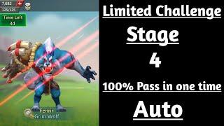 Lords mobile limited challenge bloodlust stage 4 auto|Grim Wolf limited challenge stage 4 auto