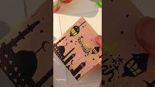 Ramadan  painting  #shorts #ytshorts  #ramadan  #painting  #canvas  #art  #unboxing
