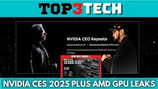 Unveiling The Future: Nvidia Ces 2025 Co Stream & Amd Gpu Leaks Recap | Top3tech