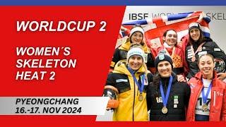 IBSF WORLDCUP 2 Pyeongchang - Women's Skeleton - Heat 2