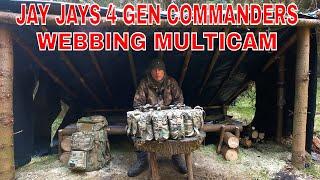 JAY JAYS GEN4 COMMANDERS WEBBING MULTICAM FIRST LOOK