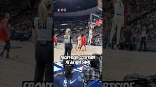 NBA Courtside Seats Are 