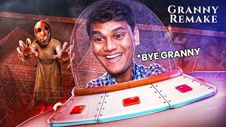 Escaping with the UFO in GRANNY REMAKE