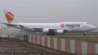 Magma Aviation 747 - Takeoff at Liège Airport