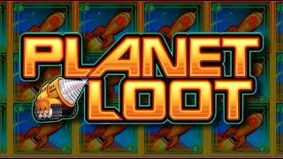 Live Play On Return To Planet Loot Slot Machine