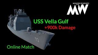 Acquiring More Than 900,000 Damage with the Vella Gulf | Modern Warships