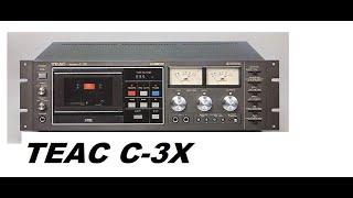 Кассетная дека TEAC C-3X.