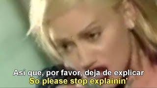 No Doubt (Gwen Stefani) - Don't Speak [Lyrics English - Español Subtitulado]