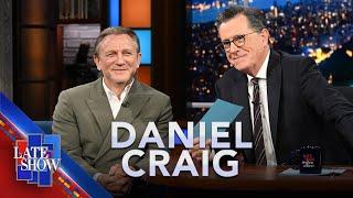 Daniel Craig Finally Teaches Stephen Colbert The Correct Way To Say "Daniel Craig"