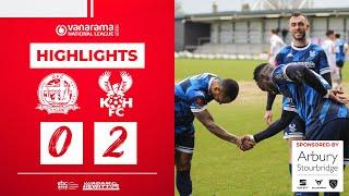  HIGHLIGHTS | 10 Apr 23 | AFC Fylde 0-2 Harriers