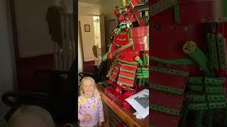 Meccano Samurai warrior