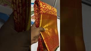 Bridal Pure Kanchipuram handloom silk sarees 14000/-#shorts