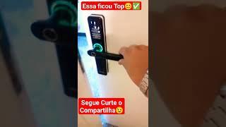 Fechadura Smart de Embutir Intelbras IFR 7000 #youtubeshorts #youtube #love #shortsvideo #love