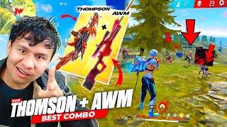 Awm & Evo Thompson Best Combo 27 Kills Gameplay  Tonde Gamer - Free Fire Max