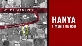 Dijual RUMAH MEWAH Siap Huni Jl. Dr. Mansyur - 0831 9933 4877