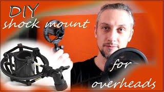 Крепление Паук для Микрофона своими руками / DIY Shock Mount for your overheads mic