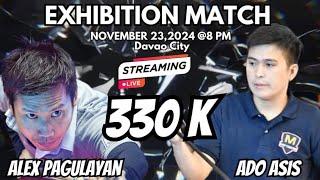 Alex Pagulayan Vs Ado Assis TadiqueExhibition prize 300k