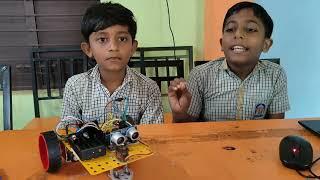 Object Avoiding Robot By Aman Kurshid & Muhammed Nishan #arduino