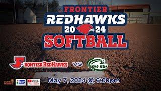 Frontier Regional Softball vs Greenfield Greenwave