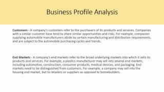 Comparable Companies Analysis – CH 1 Investment Banking Valuation Rosenbaum