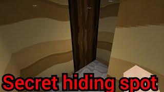 New *SECRET HIDING SPOT* in bed wars - [Blockman Go]