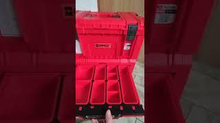 Qbrick System PRO RED Workshop Set 4 Drawer