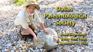 Dallas Paleo Society at Fossil Ridge Ranch, 9/28/2024