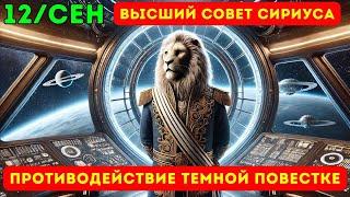 Сообщение от ВЫСОКОГО СОВЕТА СИРИУСА 12/Сен: Противодействие Тёмной Агенде Путь к Свету и Омоложению