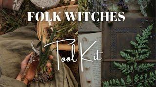 My Magickal Tools as A Folk Witch | Beginner Witchcraft