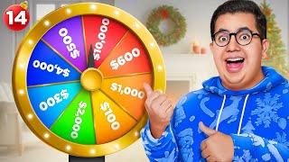 LA RULETA DECIDE EL PRECIO DE NUESTRO REGALO DE NAVIDAD - VLOGMAS 14