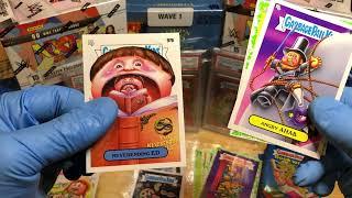 GPK Book Worms with bonus 206 Star Wars Wave 1 break Orange Star field hit. Monthly Winner give away