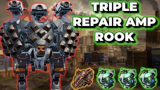 WR - This Rook Is Literally Invincible... Triple Repair Amp Rook Unkillable | War Robots