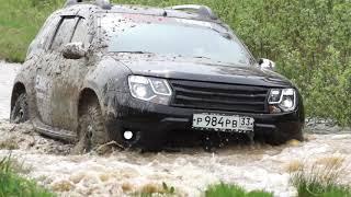 Renault Duster небольшой заплыв. Тест новой М\Т резины Comforser CF3000 225/75 R16