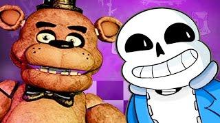 САНС ТЕПЕРЬ ВО FNAF!! - UNDERTALE: Two Nights at Sans' [Five Nights at Freddy's + Андертейл]