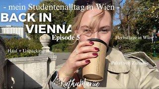 Mein Studentenalltag in Wien I Herbsttage, Haul + Unpacking, Paket von Zuahse, Vlog I KathaMariie